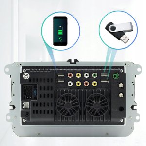 RADIO NAWIGACJA ANDROID 13 CARPLAY VW PASSAT B6 B7 GOLF 5 6 TIGAUAN TOURAN 13