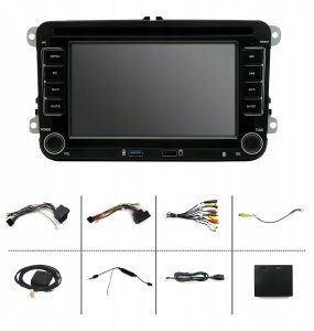 RADIO NAWIGACJA ANDROID 13 CARPLAY VW PASSAT B6 B7 GOLF 5 6 TIGAUAN TOURAN 14