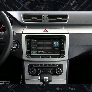 RADIO NAWIGACJA ANDROID 13 CARPLAY VW PASSAT B6 B7 GOLF 5 6 TIGAUAN TOURAN 2