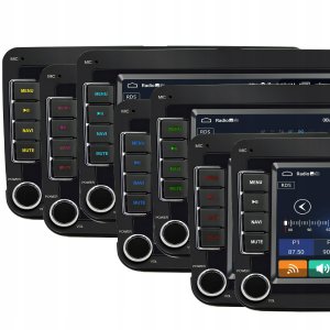 RADIO NAWIGACJA ANDROID 13 CARPLAY VW PASSAT B6 B7 GOLF 5 6 TIGAUAN TOURAN 8