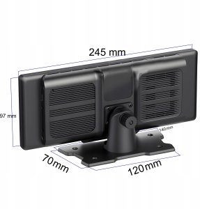 Radio Samochodowe Bluetooth Android Dotykowy Wyświetlacz 9,3" USB SD AUX 12