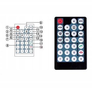 Radio samochodowe Renew Force RADIO SAMOCHODOWE BLUETOOTH 2 DIN 7" kamera do cofania DOTYKOWY EKRAN PILOT 11