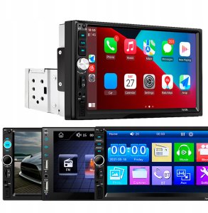 Radio samochodowe Renew Force RADIO SAMOCHODOWE BLUETOOTH 2 DIN 7" kamera do cofania DOTYKOWY EKRAN PILOT 3