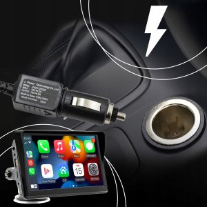 RADIO SAMOCHODOWE 7 CALI ANDROID APPLE CARPLAY KAMERA COFANIA MULTIMEDIALNE 6