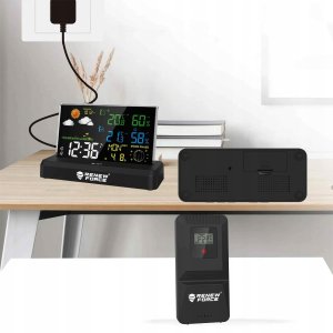 CSL-Computer Stacja pogodowa Renew Force CZUJNIKIEM ZEWNĘTRZNYM POGODY 3 3