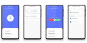 Inteligentna Klamka Tuya WiFi Wkładka Zamka Szyfr Kod RFID Odcisk Palca 10