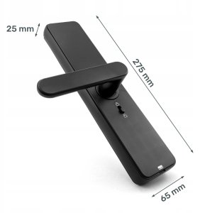 Inteligentna Klamka TT Lock Bluetooth Wkładka Zamka Szyfr Kod RFID Odcisk 3