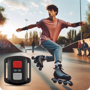 Kamera Sportowa 4K UHD 30FPS Akcesoria WiFi Pilot Kij Bateria Wodoodporna 11