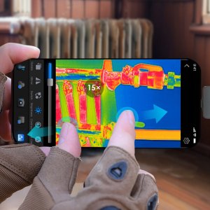 Kamera Termowizyjna HD InfiRay P2 Thermal Master Miniaturowa USB C + Etui 2