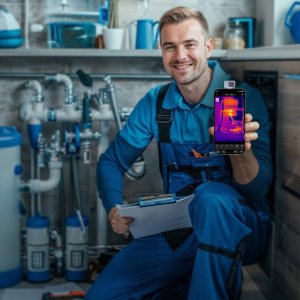 Kamera Termowizyjna HD InfiRay P2 Thermal Master Miniaturowa USB C + Etui 10