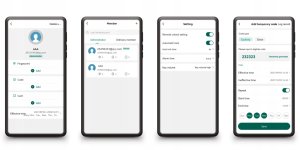 Klawiatura Zamek Kodowy Szyfrator Dzwonek Czytnik Kart RFID WiFi TUYA 11