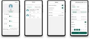 Klawiatura Zamek Kodowy Szyfrator Dzwonek Czytnik Kart RFID WiFi TUYA 12