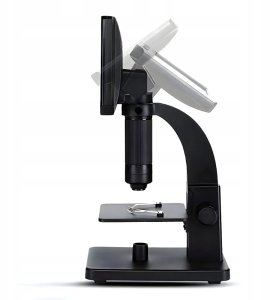 Mikrofon Inskam Mikroskop Cyfrowy 2000x 315 Ekran LCD FullHD 1080p 2 Obiektywy 12Mpx 9