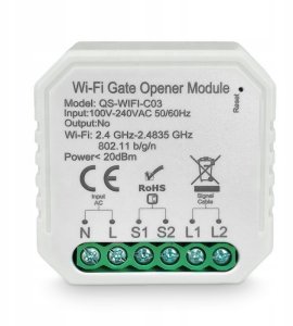 Przekaźnik breaker do bramy garażowej + kontaktron 3