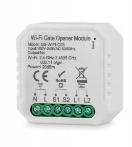 Przekaźnik breaker do bramy garażowej + kontaktron 8