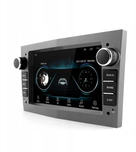 Radio samochodowe GoMedia Radio 2GB RAM Opel 7" LCD Nawigacja GPS Android Auto WiFi GSM Szary Kamera 13