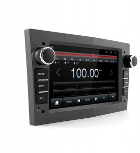Radio samochodowe GoMedia Radio 2GB RAM Opel 7" LCD Nawigacja GPS Android Auto WiFi GSM Szary Kamera 3