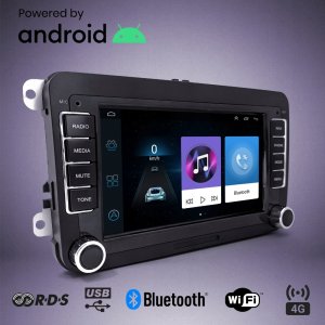 Radio 4GB RAM Volkswagen 7" Nawigacja GPS Android WiFi GSM 4G Kamera 2