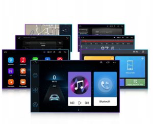 Radio 4GB RAM Volkswagen 7" Nawigacja GPS Android WiFi GSM 4G Kamera 7