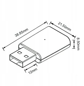 Repeater Wzmacniacz Przekaźnik Sygnału Antena Zigbee Tuya USB Smart Home 8
