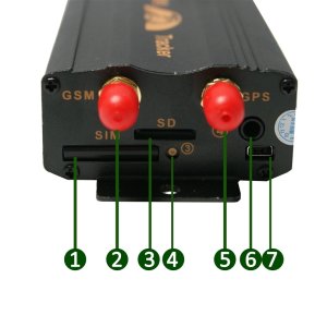 Samochodowy lokalizator TK103B RC 11