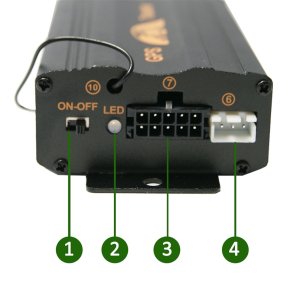 Samochodowy lokalizator TK103B RC 10