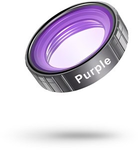 GoMedia Soczewki Filtry CPL ND Obiektyw Makro do Kamery Sportowej V39s 6