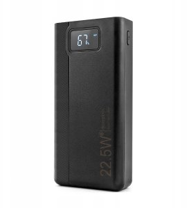 Szybki Powerbank 10000mAh 3A 22W PD 4x USB-A USB-C Apple Lightning Latarka 2