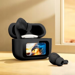 Słuchawki Bezprzewodowe Douszne Bluetooth ANC Redukcja Szumów LCD Buds 3