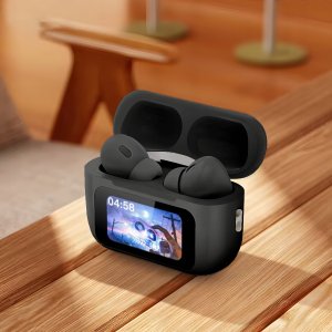 Słuchawki Bezprzewodowe Douszne Bluetooth ANC Redukcja Szumów LCD Buds 4