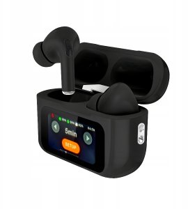Słuchawki Bezprzewodowe Douszne Bluetooth ANC Redukcja Szumów LCD Buds 10