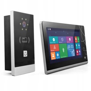 Wideodomofon z ekranem LCD Tuya RJ45 3