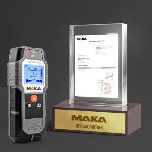 Wykrywacz Detektor Metalu Przewodów Rur Kabli Drewna MAKA MK08 + Bateria 9V 8