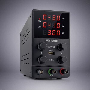 Zasilacz Laboratoryjny Serwisowy 30V 10A Regulowany Precyzyjny USB CC CV 2