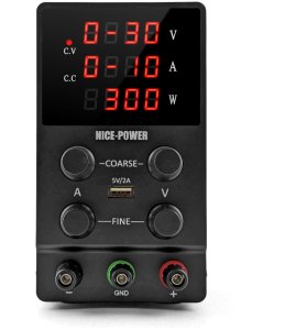 Zasilacz Laboratoryjny Serwisowy 30V 10A Regulowany Precyzyjny USB CC CV 7
