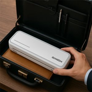 Drukarka Termiczna Biurkowa Dokumenty Papier A4 Rolka Bluetooth Android IOS 7