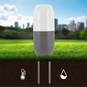 Sumin D.Czabańska, W. Czabański i Wspólnicy S Bezprzewodowy 433MHz Czujnik sondy temperatury i wilgotności gleby do QT-08W 2
