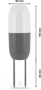 Sumin D.Czabańska, W. Czabański i Wspólnicy S Bezprzewodowy 433MHz Czujnik sondy temperatury i wilgotności gleby do QT-08W 9