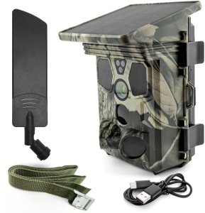 Fotopułapka Kamera Leśna Solarna Suntek HC603 PRO 4G LTE Aplikacja Diody IR 16