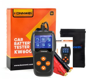 Tester Akumulatorów Konnwei KW600 LCD Miernik Cyfrowy 6V 12V Polskie Menu 7
