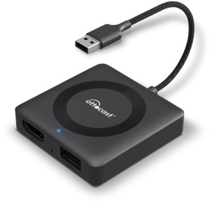 Bezprzewodowy Adapter CarPlay Android Auto Ottocast Car TV Mate MAX HDMI TV 3