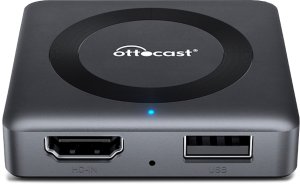 Bezprzewodowy Adapter CarPlay Android Auto Ottocast Car TV Mate MAX HDMI TV 4