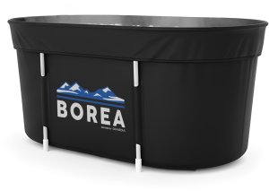 Wanna do Morsowania Składana Balia do Kąpieli Lodowej Basen 115cm Termometr 15