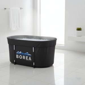 Wanna do Morsowania Składana Balia do Kąpieli Lodowej Basen 115cm Termometr 6