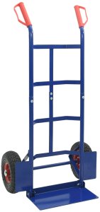 vidaXL Wózek ręczny Niebieski i Czerwony 57 x 46 x 113 cm Stal 2