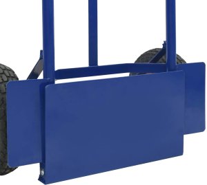 vidaXL Wózek ręczny Niebieski i Czerwony 57 x 46 x 113 cm Stal 9