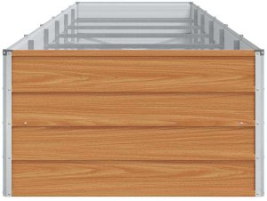 Palenisko ogrodowe vidaXL Podniesiona rabata ogrodowa Jasny Brąz 480 x 80 x 45 cm 6