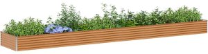Skrzynia ogrodowa vidaXL Podniesiona rabata ogrodowa 582 x 100 x 36 cm 3
