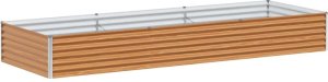 Skrzynia ogrodowa vidaXL Podniesiona rabata ogrodowa 290 x 100 x 36 cm 7