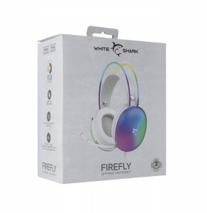 Słuchawki White Shark Firefly white 7